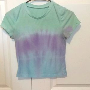Tie dye crop top